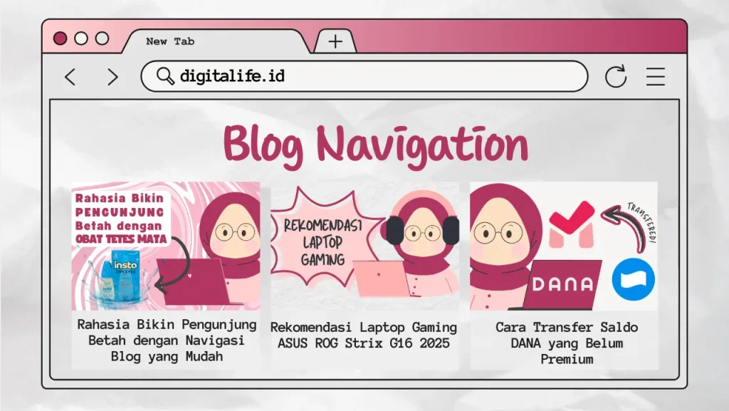 Navigasi Blog adalah